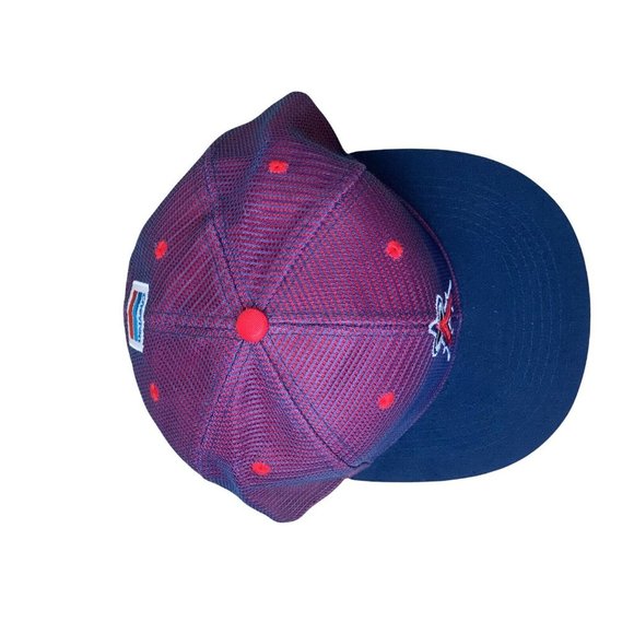 Los Angeles Angels Sixth Man Chevron Promotional Hat Cap Mesh Snap Back Ball Cap - Picture 7 of 11